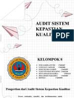 KEL. 6 AUDIT SISTEM KEPASTIAN KUALITAS (Audit Manajemen) - 1