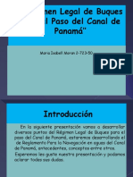 Régimen Legal de Buques para el Paso del Canal de Panamá