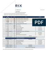 FRM PI (Group I & II) - Timetable (July 2021 Exam) (V2)
