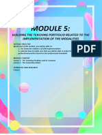 Study Notebook Module 5