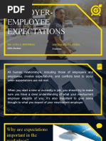 Employer Employee Expectations