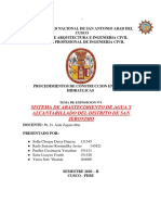 Informe de Abastecimiento de San Jeronimo PDF