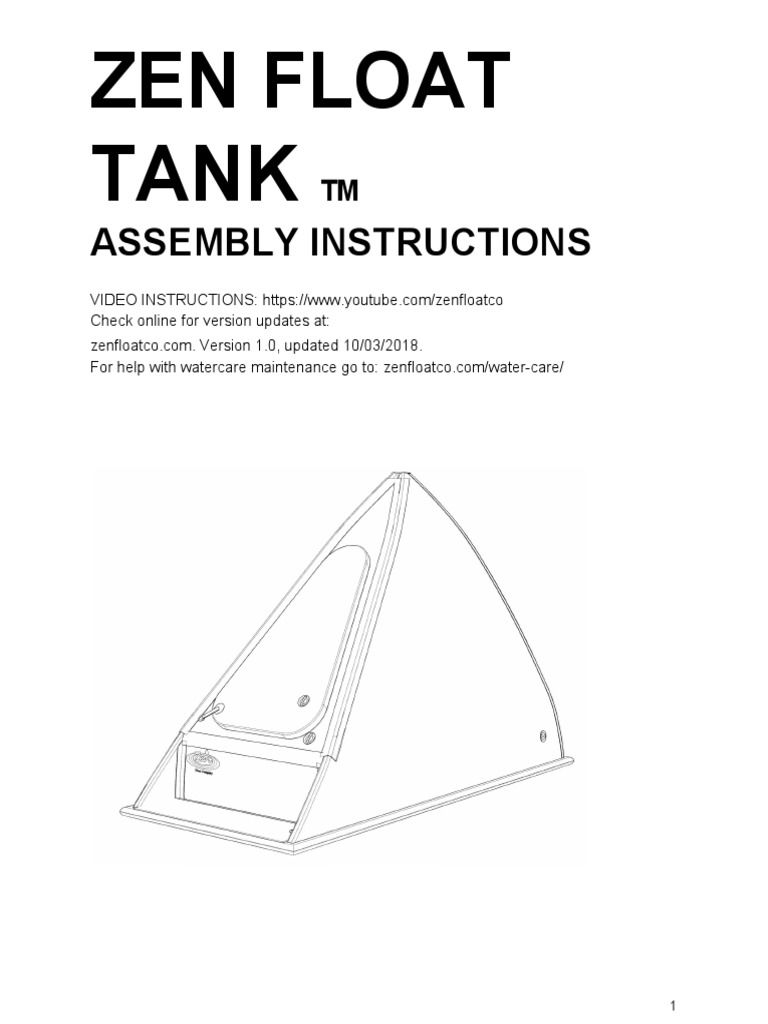 Zen Float Tank Assembly Instructions PDF Electrical Connector Valve