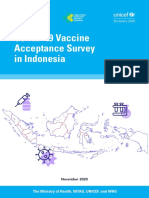 COVID-19 Vaccine Acceptance Survey in Indonesia: The Ministry of Health, NITAG, UNICEF, and WHO