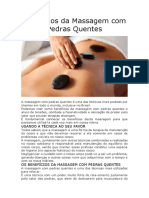 Benefícios Da Massagem Com Pedras Quentes