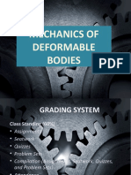 Mechanics of Deformable Bodies