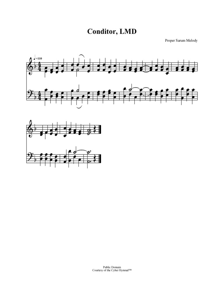Conditor PDF | PDF