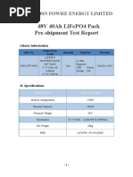 OSN-48V 40ah LFP Test Report