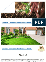 Garden Compost For Private Yards - Indian Head