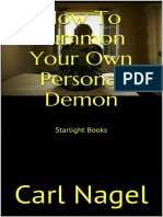 How To Summon Your Own Personal - Carl Nagel