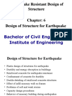 Design of Structure For Earthquake