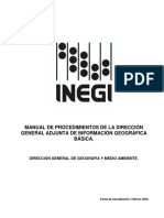 Manual de procedimientos INEGI