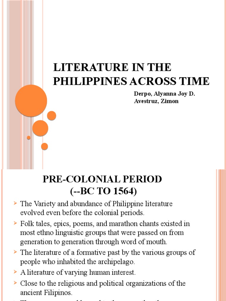 Literature of The Philippines | PDF | Philippines | Tagalog Language