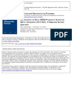 Optimization of Micro-WEDM Process of Aluminum Matrix Composite A413-B4C A Response Surface Approach