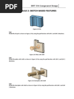 Module 2: Sketch Based Features: ENT 334 Component Design