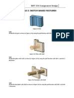 Module 2: Sketch Based Features: ENT 334 Component Design