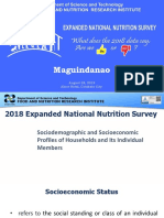 2018 ENNS Provincial Dissemination Maguindanao