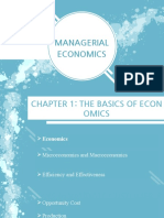 Managerial Economics - Chapter 1