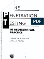 Cone Penetration Testing Book