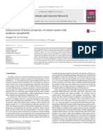 Enhancement of Barrier Properties of Cement With Graphene Platelets