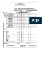 Report On The Physical Count of Property, Plant and Equipment