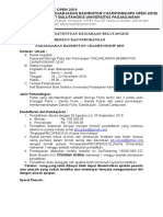 Ketentuan Kejuaraan PBC 2019