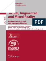 Applications of Virtual and Augmented Reality