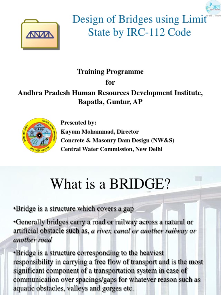 Design of Bridges Using Limit State by IRC-112 Code | PDF | Bridge | Truss