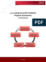 Developing Successful Academic Program Assessment:: A Workbook