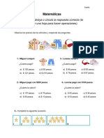 Diagnostico Matemáticas 4°