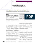 Cone Beam Computed Tomography in Endodontics - A Review of The Literature