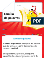 Família de Palavras