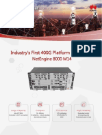 Industry'S First 400G Platform Box Router: Netengine 8000 M14