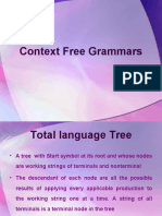 Handout-13 Context Free Grammars