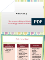 The Impact of Digital Media and Technology On The Marketing Mix