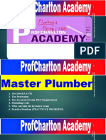 maSTER pLUMBER Practical Problems No 3 Jjan 10