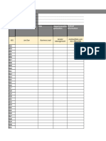 Stakeholder Register Template