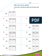 A 1 Find The Place Values