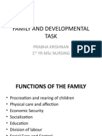 Family and Developmental Task