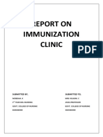 Immunization Clinic Report PDF