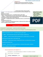 Lectie Introducere in C++ PDF