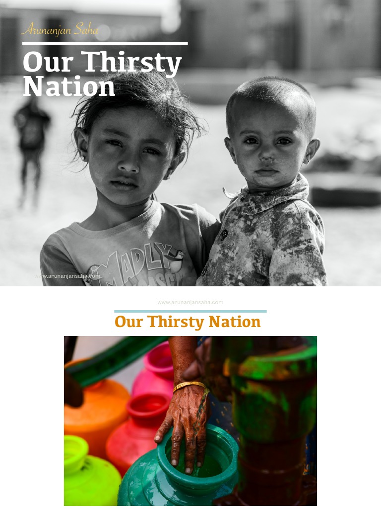 Our Thirsty Nation Medium | PDF | Water Scarcity | Water