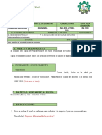 P-3° Evaluación de los niveles sonoros