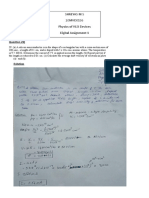 Shreyas M S 20MVD0136 Physics of VLSI Devices Digital Assignment 1