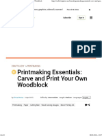 Printmaking Essentials Carve and Print Your Own Woodblock PDF