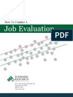 How To Conduct Job Evaluation PDF