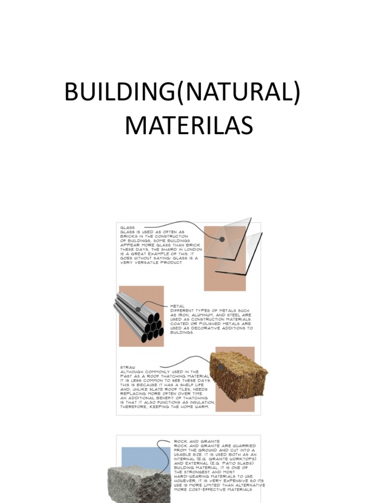 Building Materials | PDF