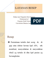 Pelayanan Resep