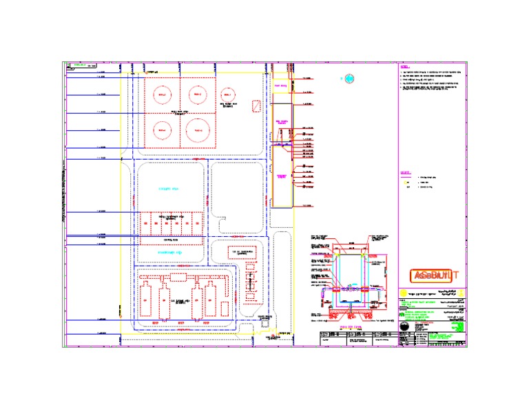 Fire Water Tank Layout Details | PDF | Pipe (Fluid Conveyance ...