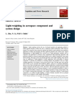Light-Weighting in Aerospace Component and System Design: Propulsion and Power Research